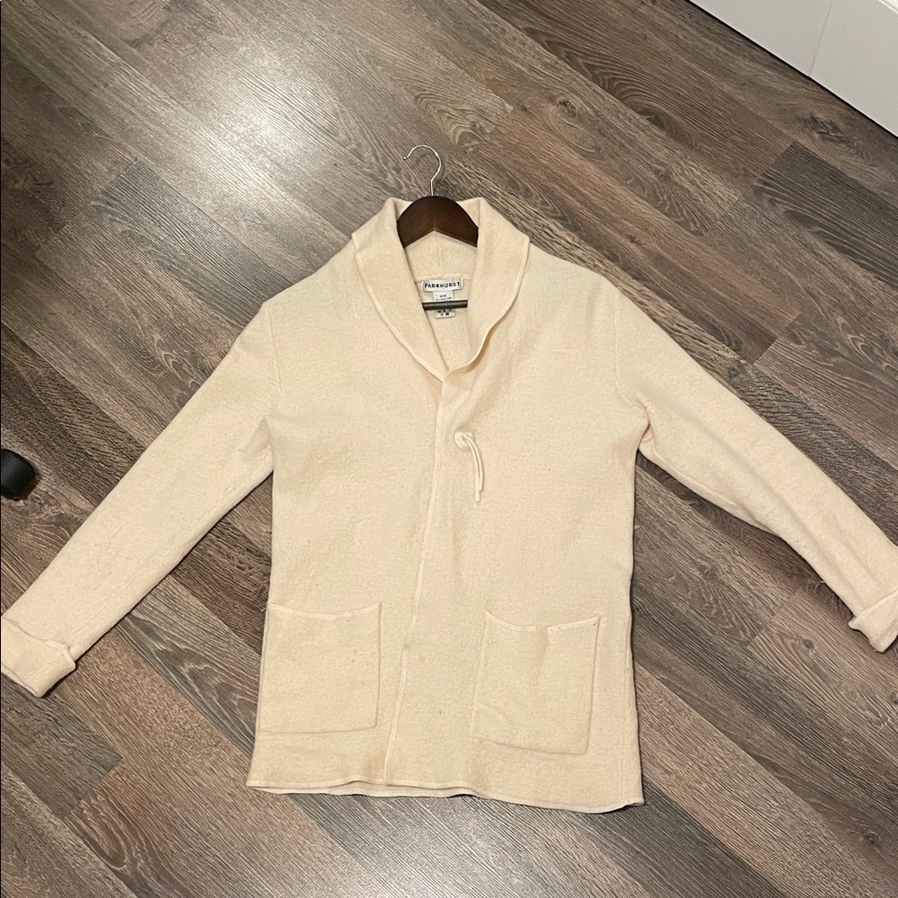 Parkhurst Wool Blend Cream Sweater